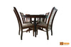 Danube Oval Rosewood Dining Set - 6 Seater