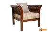Riyad Rosewood Sofa Set - (3+1+1)Seater