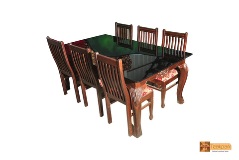 Indus Rosewood Dining Set - 6/8 Seater