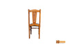 Indus Solid Teak Wood Dining Set - Glass Top Table with 6 Chairs