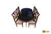 Padma Oval Rosewood Dining Table - 6 Seater