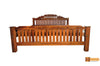 Nainital Teak Wood Bed