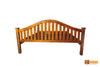 Savannah Teak Wood Bed