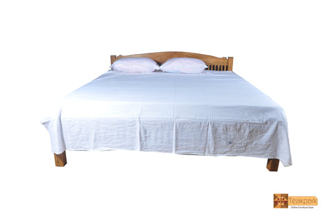 Dominica Teak Wood Bed