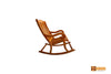 Renaissance Teak Wood Rocker Chair