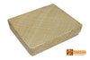 Thisbe Woven Natural Screwpine Leaf Square Tray with Lid-Organic and Eco friendly