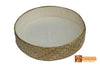 Julia Woven Natural Screwpine Leaf Round Tray-Organic and Eco friendly