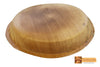 Ecolife Areca Leaf Natural Bio-degradable Round Plate 10 inch ( pack of 20 plates)
