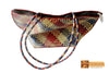 Fortuna Woven Natural Screwpine Leaf Ladies Shoulder Bag-Design 1-Organic and Eco freindly
