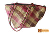 Fortuna Woven Natural Screwpine Leaf Ladies Shoulder Bag-Design 2-Organic and Eco freindly