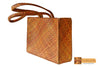 Massalia Woven Natural Screwpine Leaf Shopper Bag