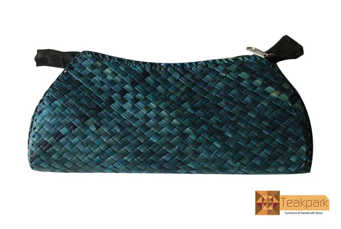 Nysa Woven Natural Screwpine Ladies Purse-Design 1-Organic and Eco friendly