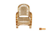 Bamrane Cane Sofa Set.One 3 Seater+2 Single Seater