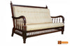 Munich Solid Rosewood Sofa Set - (3+1+1) 5 Seater