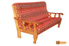 Lima Solid Teak Wood 3 Seater Sofa