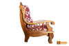 Jaipur Solid Teak Wood Sofa Set - (3+1+1) 5 Seater