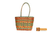 Ceres Woven Natural Screwpine Leaf Ladies Handbag-Design 4-Organic and Eco friendly