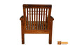 Dallas Solid Teak Wood Sofa Set - (3+1+1) 5 Seater