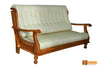 Cairo Solid Teak Wood Sofa Set - (3+1+1)Seater