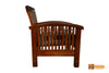 Dallas Solid Teak Wood Sofa Set - (3+1+1) 5 Seater