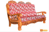 Jaipur Solid Teak Wood 3 Seater Sofa
