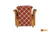 Jodhpur Solid Teak Wood Sofa Set - (3+1+1) 5 Seater