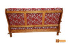 Lucknow Solid Teak Wood 3 Seater Sofa