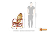 Kanuri Cane  Armchair