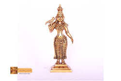 Brass Meenakshi Sculpture- BS011 (25*9*8 in cm)