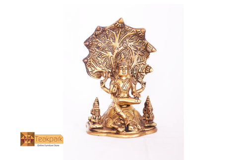 Brass Dakshinamurthy Sculpture- BS002 (15*11*9 in cm)