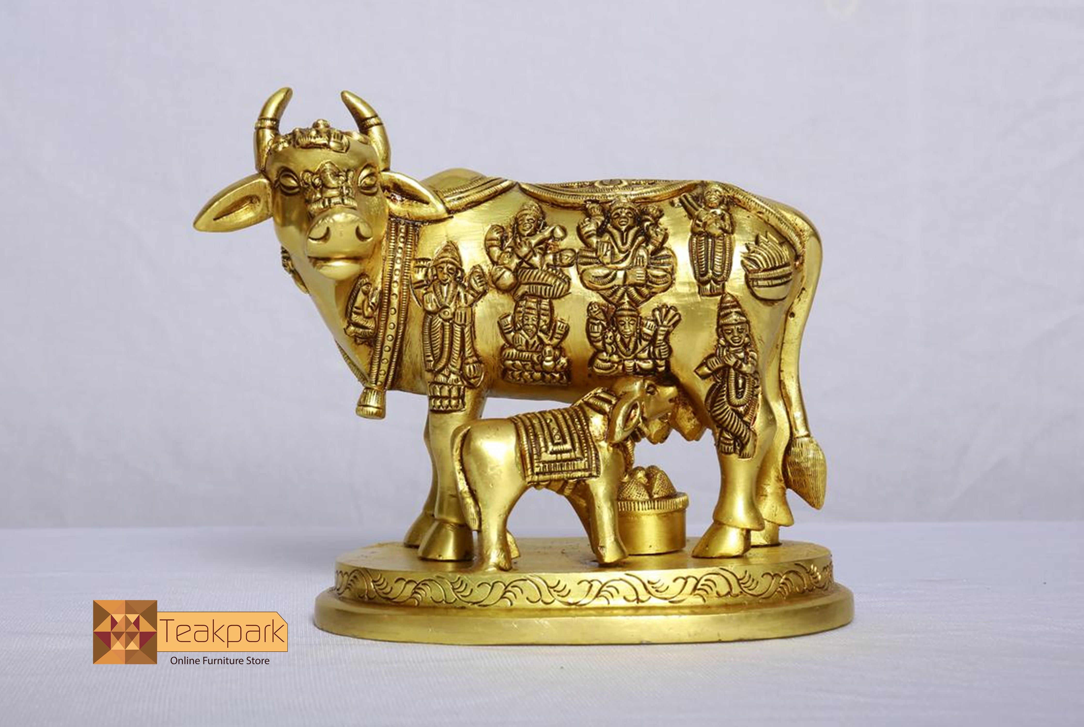 Statue Kamadhenu Brass Metal Religious Sculpture – Lavanshi Handicrafts –  Wholesaler & Manufacturer Jaipur – CMT Arts Pvt. Ltd.