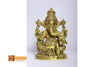 Brass Ganesha Sculpture- BS005 (25*16*12 in cm)