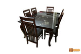 Volga Rosewood Dining Set - 6/8 Seater