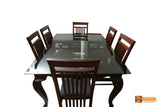 Volga Rosewood Dining Set - 6/8 Seater