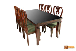 Nile Rosewood Dining Set - 6/8 Seater