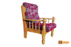 Geneva Solid Teak Wood Sofa Set - (3+1+1) 5 Seater