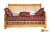 Verona Teak Wood Sofa Set - (3+1+1)Seater
