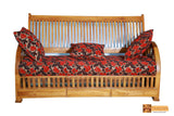 Verona Teak Wood Sofa Set - (3+1+1)Seater