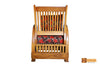 Verona Teak Wood Sofa Set - (3+1+1)Seater