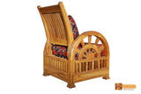 Verona Teak Wood Sofa Set - (3+1+1)Seater