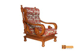 Texas Teak Wood Sofa Set - (3+1+1)Seater
