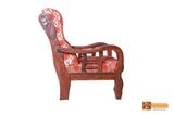 Shanghai Rosewood Sofa Set - (3+1+1)Seater