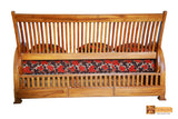 Verona Teak Wood Sofa Set - (3+1+1)Seater