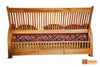 Verona Teak Wood Sofa Set - (3+1+1)Seater
