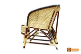 Maasai Cane Sofa Set.One 3 Seater+2 Single Seater