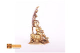 Brass Dakshinamurthy Sculpture- BS002 (15*11*9 in cm)