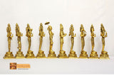 Brass Dasavadhara Sculpture- BS003 (24*10*3 in cm)