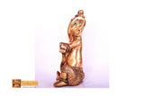 Brass Ganesha With Thoolika Sculpture- BS007 (26*14*11 in cm)