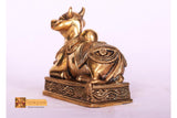 Brass Nandi Sculpture- BS013(11*14*7 in cm)