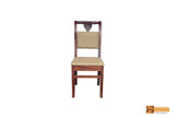 Padma Oval Rosewood Dining Set - 6 Seater